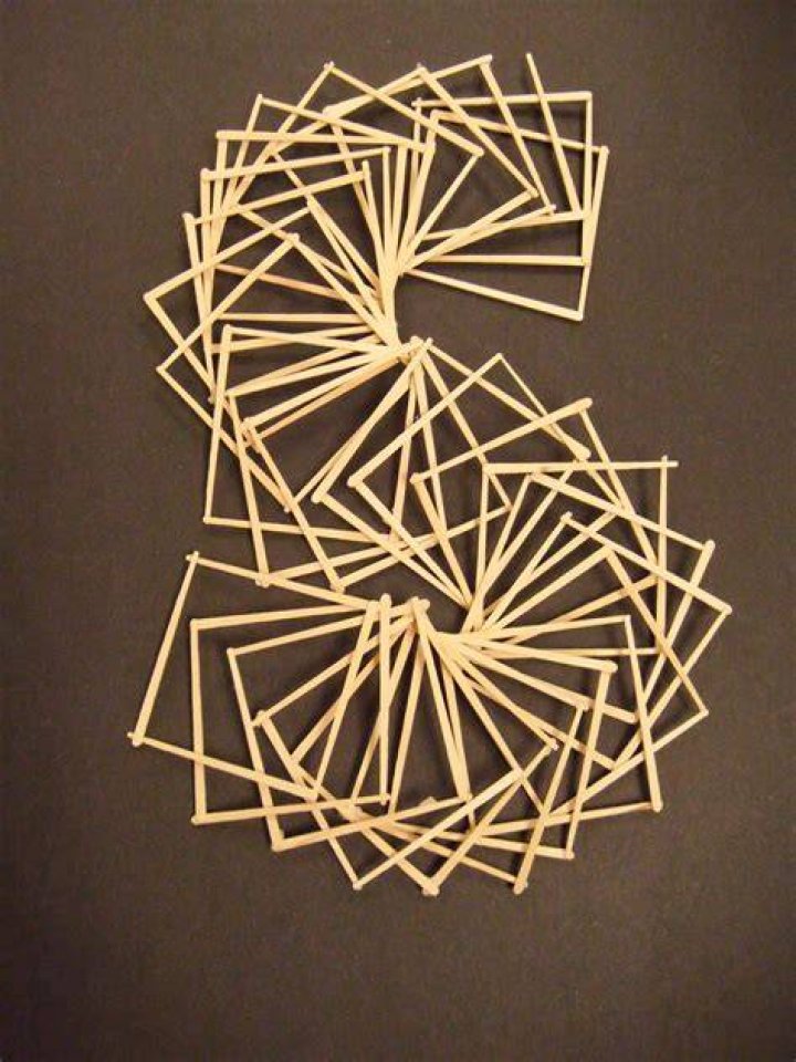 Toothpick Sculptures